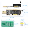 APKLVSR SOIC8 SOP8 Flash Chip IC CH341A USB Programmer for