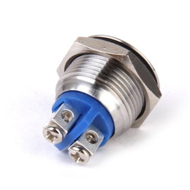 SUPVOX Metal Momentary Push Button for Doorbell Boat Car Self-reset Design Construction