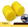 12 Esponjas Premium Extra Suaves Aplicadoras Cera Automotriz