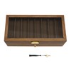 3-Tier Pocket Knife Display Case, 22 Compartments Pocket Knife Case