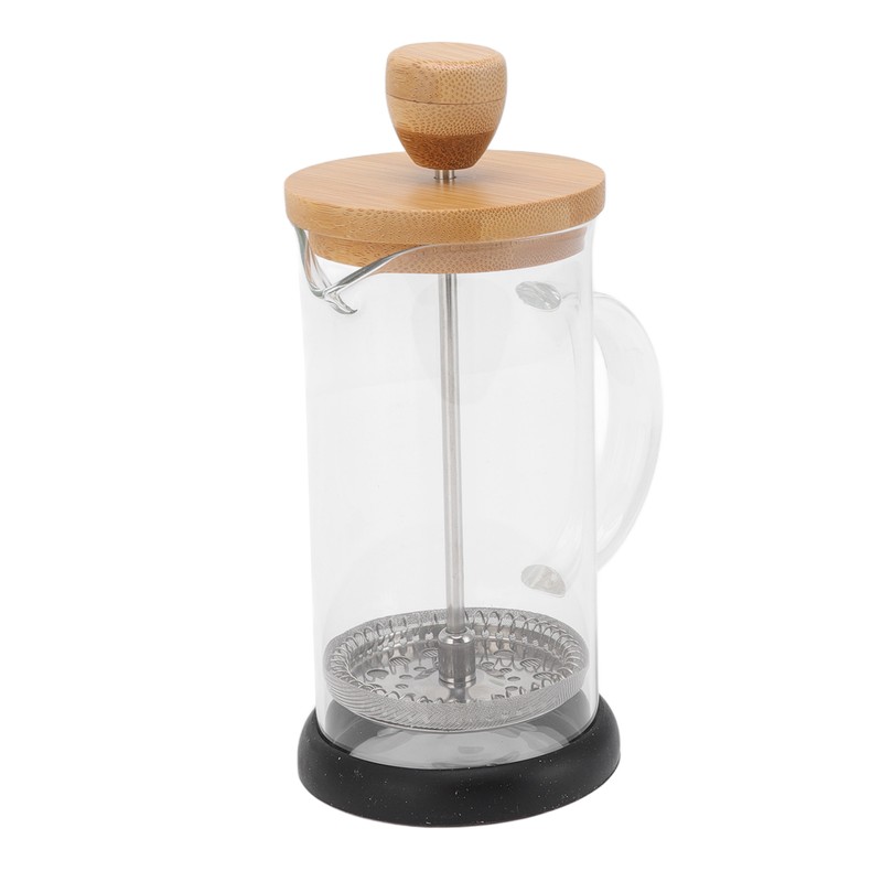 French Press Heat Resistant Hand Brewing Filter High Borosilicate Tea