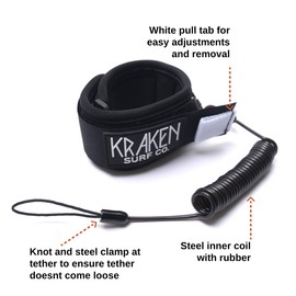 Kraken Surf Co. Camera Leash for GoPro and DJI Action