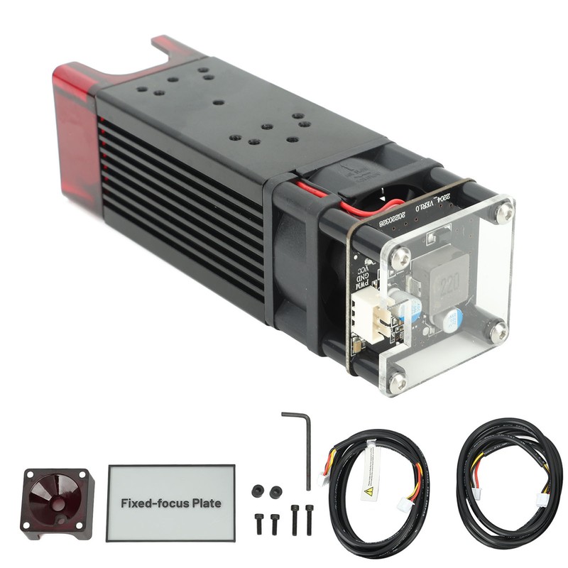 450nm 20W Laser Module Kit Smart Drive Cutting Engraving Module
