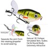 (A# Small) Artificial Minnow Bait with Carbide Hook & Plastic