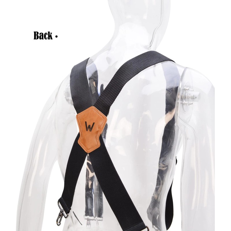 Welkinland 2Inch Men's Heavy Duty Suspenders W/hooks For Jeans