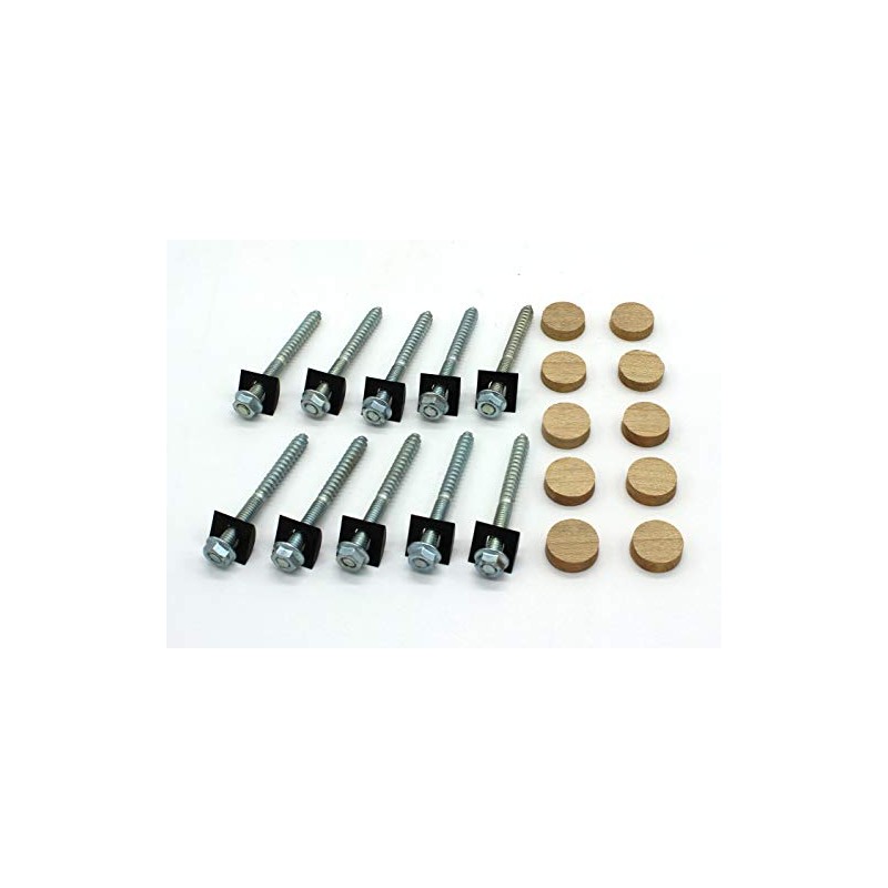 Stair Handrail Bolt Kit - Includes (10) Rail Bolts (3