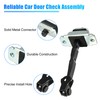 X AUTOHAUX Front Left Door Hinge Check Arm Stop Strap