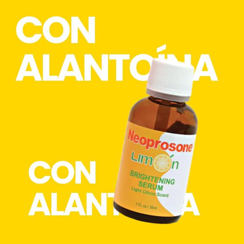 Neoprosone Limon Serum Facial Iluminador, Aroma Cítrico Suave, 30ml
