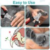 Aomig Claw Grinder 2 Pieces Professional Nail Scissors for Dogs