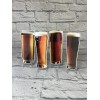 Unbranded Beer Glass Bookmark Set | 4 Laminated Die Cut