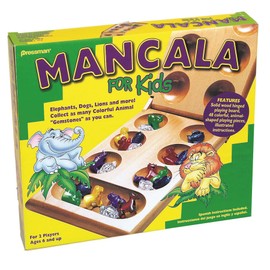 Mancala For Kids - Simple Strategy Game That Appeals to Kids by Pressman Multi Color, 5"