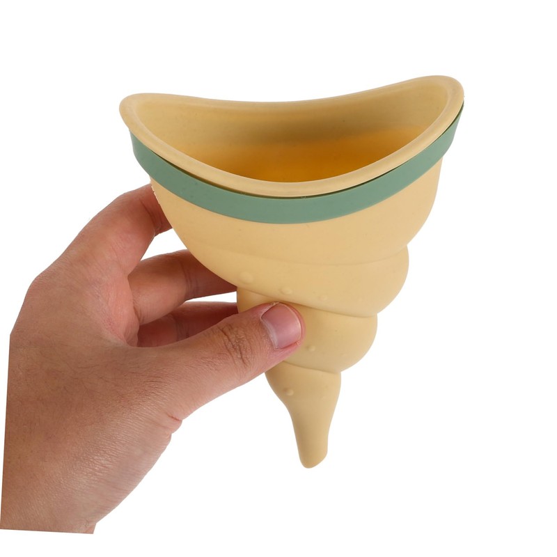 Kisangel Female Urinal Funnel Compact Lightweight Urination Device Camping Hiking