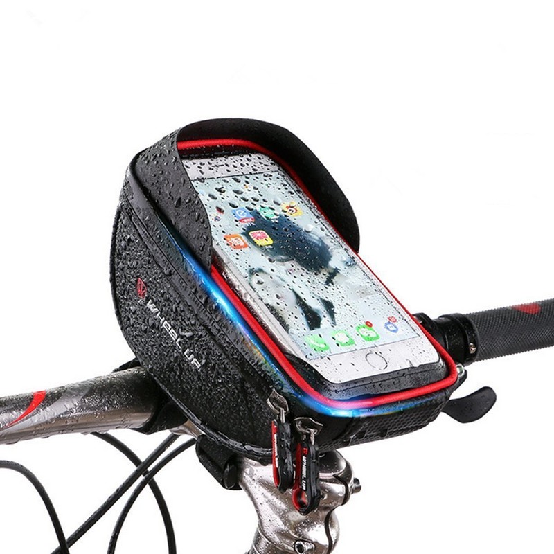 XPhonew Bike mobile holder Tube Pouch - Red