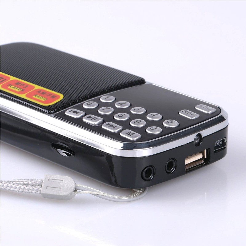 Mfine 088 Mini Speakers Portable Music Player Micro SD/TF USB