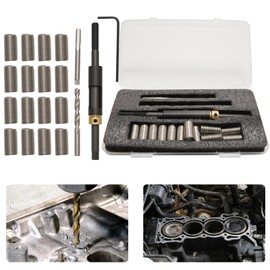 Saihisday 35119S M11 x 1.5 Head Bolt Thread Repair Kit, Wire Thread Inserts Replacement for Kia Replacement for Isuzu Replacement for Honda Replacement for Toyota Replacement for Hyundai