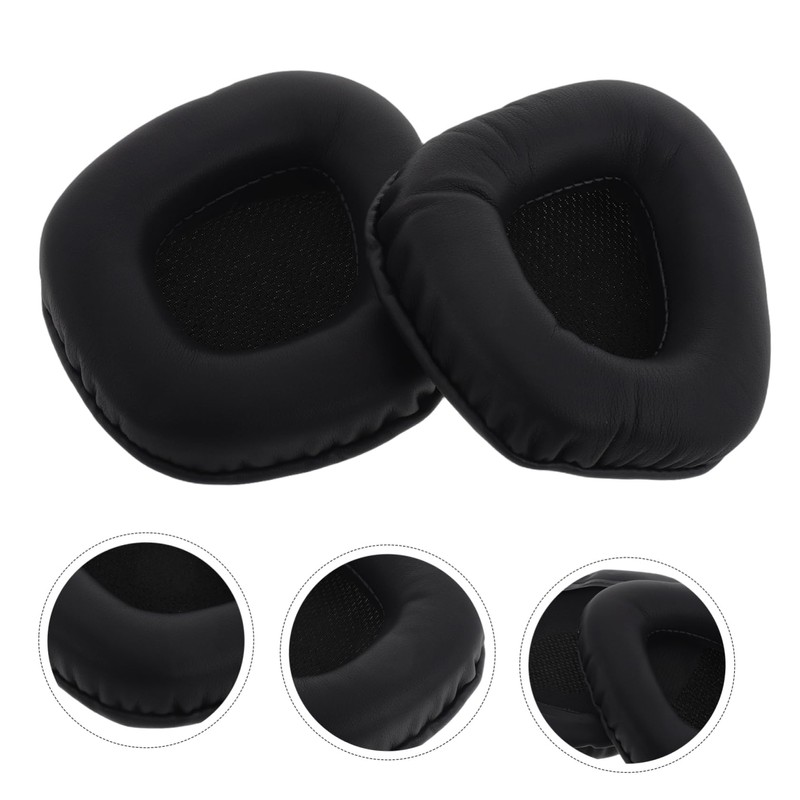 SHOWERORO 2pcs Replacement Earphone Covers Headset Replacement Ear Pads for