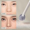 ROWNYEON YM263 Highlighter Brush, Fan-shaped Makeup Brush, Natural Bristles, Super