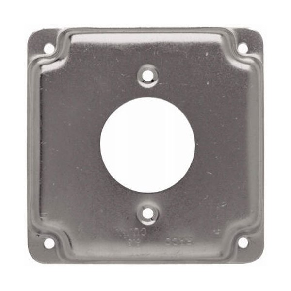 3 Set Hubbell-Raco 812C 20A Receptacle 1.594-Inch Diameter 4-Inch Square