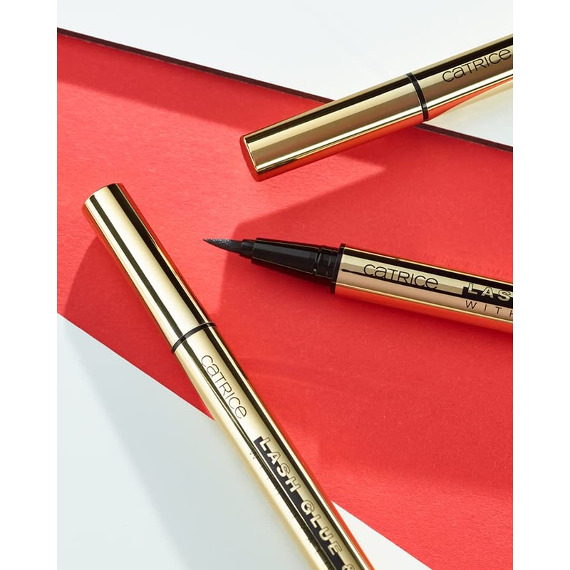 Catrice Lash Obsessed Lash Glue & Eyeliner, Black, Fixing, Nourishing,