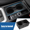 A ABSOPRO Front middle cup holder insert BC3Z7813562AA for Ford