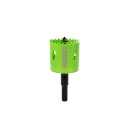 CSOOM 38 mm M42 Bi-Metal Hole Saw Drill Bit for Working in Plasterboard, Plastic, Wood, Thin Metal, Thin Sheet Steel, High Performance Drilling Tool