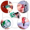 Mini Stubby Screwdriver, 3 Pieces Mini Flat Head Screwdriver with