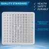 Nuodan High Pressure Rain Shower Head with 11'' Extension Arm