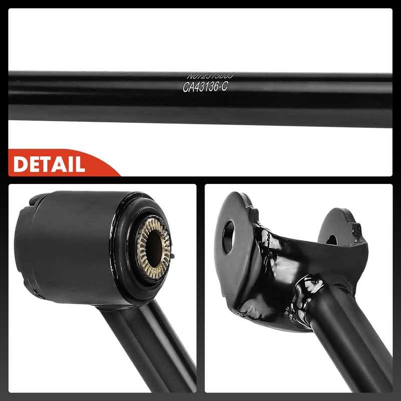 A-Premium Rear Lower Rearward Control Arm, with Bushing, Compatible with