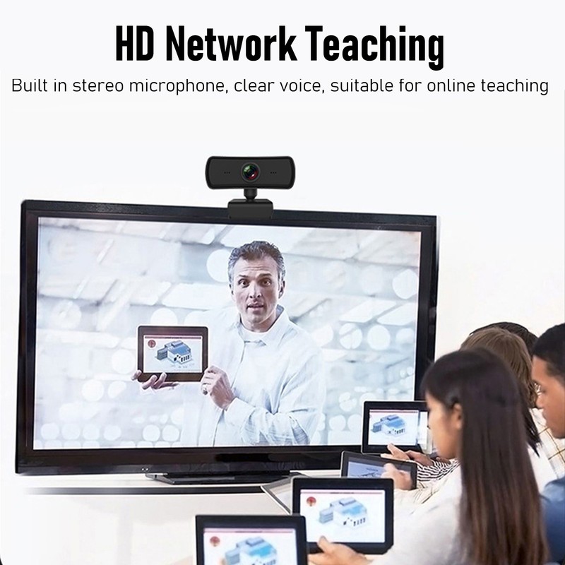 HD Computer Camera USB Desktop Webcam Fixed Focus Network Camera