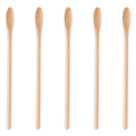 J-kitchens 木製 ブナの木 マドラー ５本 セット 20.2x1.2cm Current model