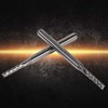 Candeon End Mills CNC Router Bits - 10pcs 2mm Cemented