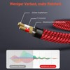 MOSWAG 6.3 mm Jack to RCA Cable, RCA Audio Cable
