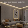 Olaholii 16.4ft COB Led Strip Light with Remote, 2700K Dimmable