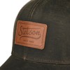 Stetson Leather Patch Cap Men's Summer Winter, brown, Unit size