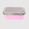 JagKul Cheese Grater Set with Container, 2 Stainless Steel Cutters,