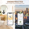 4 Pack AirTag Holder with Keychain AirTag case with Anti-Lost