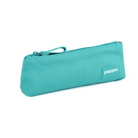 Poppin Pencil Pouch, Aqua