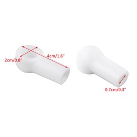 4X 98656127902 for 986 987 Convertible 1997-2012 Car Top Push Rod Joint End Cap Replacement