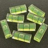 ZUJHPYMI 10Pcs Small Bubble Level 10x10x29mm Mini Square Bubble Spirit