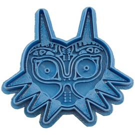 Cuticuter Majora's Mask The Legend of Zelda Cookie Cutter, Blue, 8 x 7 x 1.5 cm