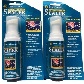 Tile Guard 2 pack TILE GUARD Silicone Grout Sealer 4.3 oz. 9320-6
