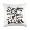 Struggling with words not with warmth Introverts Ice Breaker Throw