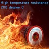 BNTECHGO 30 Gauge Silicone Wire Spool Red and Black Each