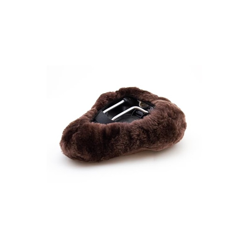 Reissner Lambskin Bicycle Saddle Cover Lambskin (FSB A), 27 x