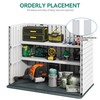 YITAHOME Resin Storage Shed Shelves for 35 Cuft Horizontal Storage