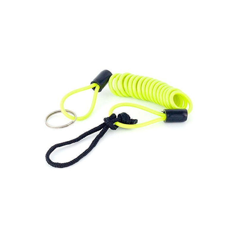 Motorcycle Motorbike Security Disc Lock Reminder Cable/Coil