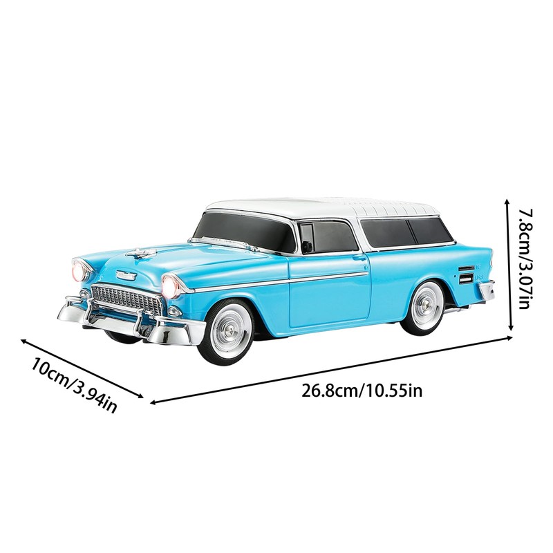 WS-1955 Retro Sedan Bluetooth Replica Speaker – Portable Wireless Car