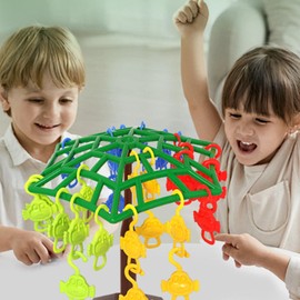 Monkey Balance Math Game,Interactive Balance Board for Kids - Building Blocks Preschool Educational Kindergarten Tool for Christmas Birthday Kids Boys Girls over 3