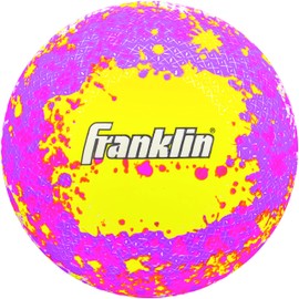 Franklin 8.6" Splatter Biobrandt Ball/Kashimaya Seisakusho Purple/Yellow