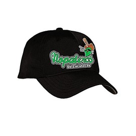 Nopaleros Zacatecas Cap Hat - Unisex Adult - Black - Baseball Cap - One Size Fits All - Adjustable - Cotton - Baseball Theme - Straight Fit - Nopaleros LMB Team - Letter Print